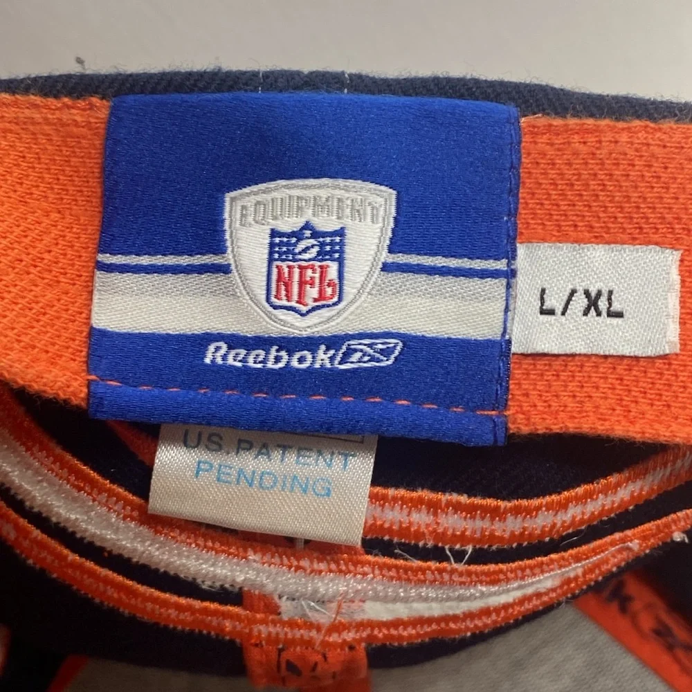 Vintage Reebok NFL Equipment Chicago BearsSideline Hat Flames Size L/XL